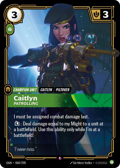 Caitlyn - Patrolling (068/298) (OGN)