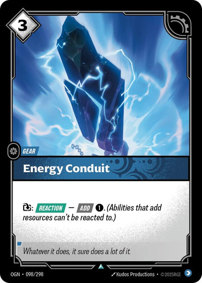 Energy Conduit (098/298) (OGN)