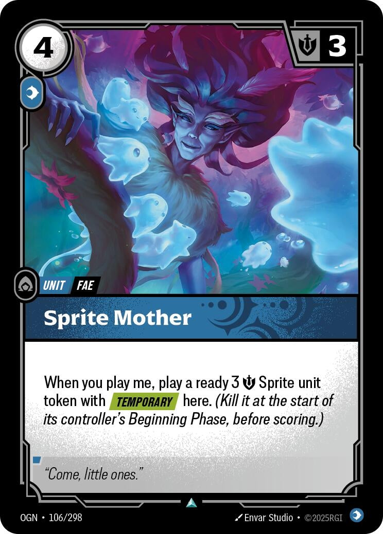 Image for Sprite Mother (106/298) (OGN) - Riftbound: League of Legends Trading Card Game