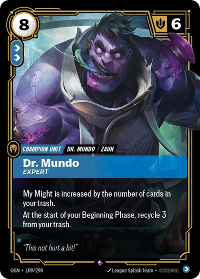 Dr. Mundo - Expert (109/298) (OGN)