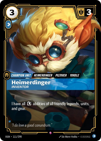 Heimerdinger - Inventor (111/298) (OGN)