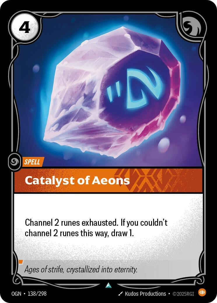 Image for Catalyst of Aeons (138/298) (OGN) - Riftbound: League of Legends Trading Card Game