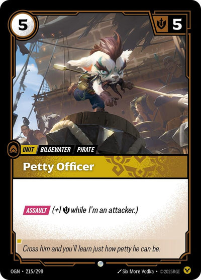 Petty Officer (215/298) (OGN)
