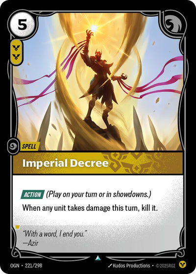 Imperial Decree (221/298) (OGN)