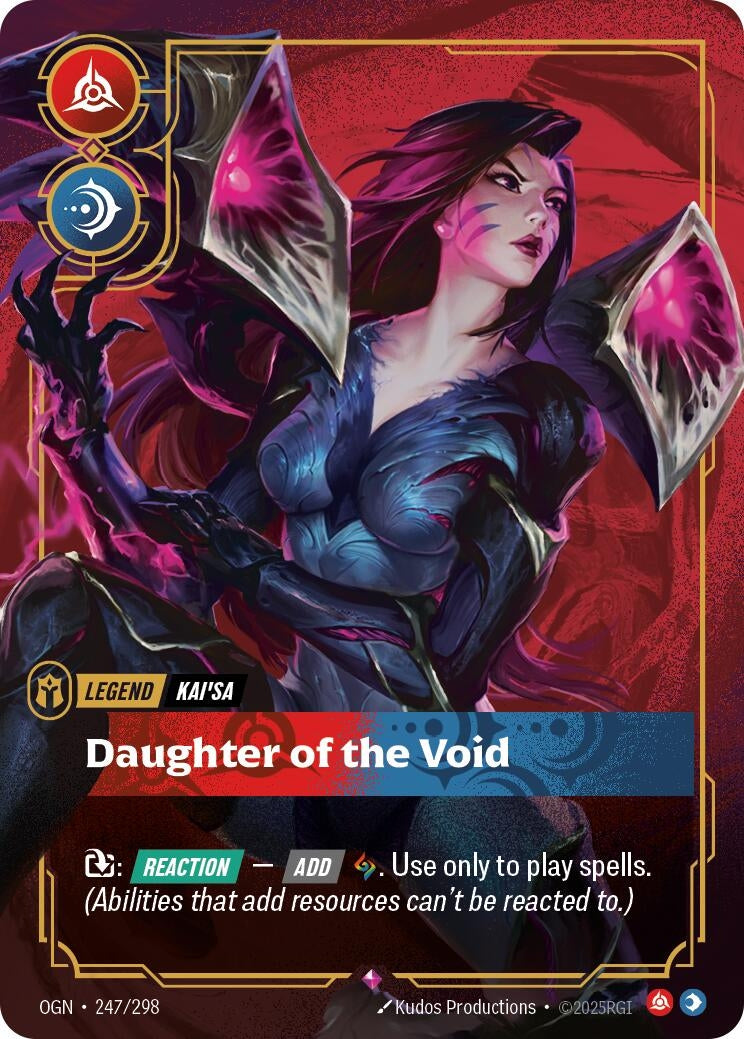 Image for Kai'Sa - Daughter of the Void (247/298) (OGN) - Riftbound: League of Legends Trading Card Game