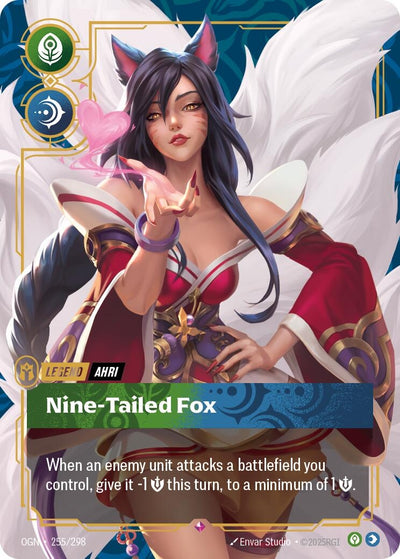 Ahri - Nine-Tailed Fox (255/298) (OGN)