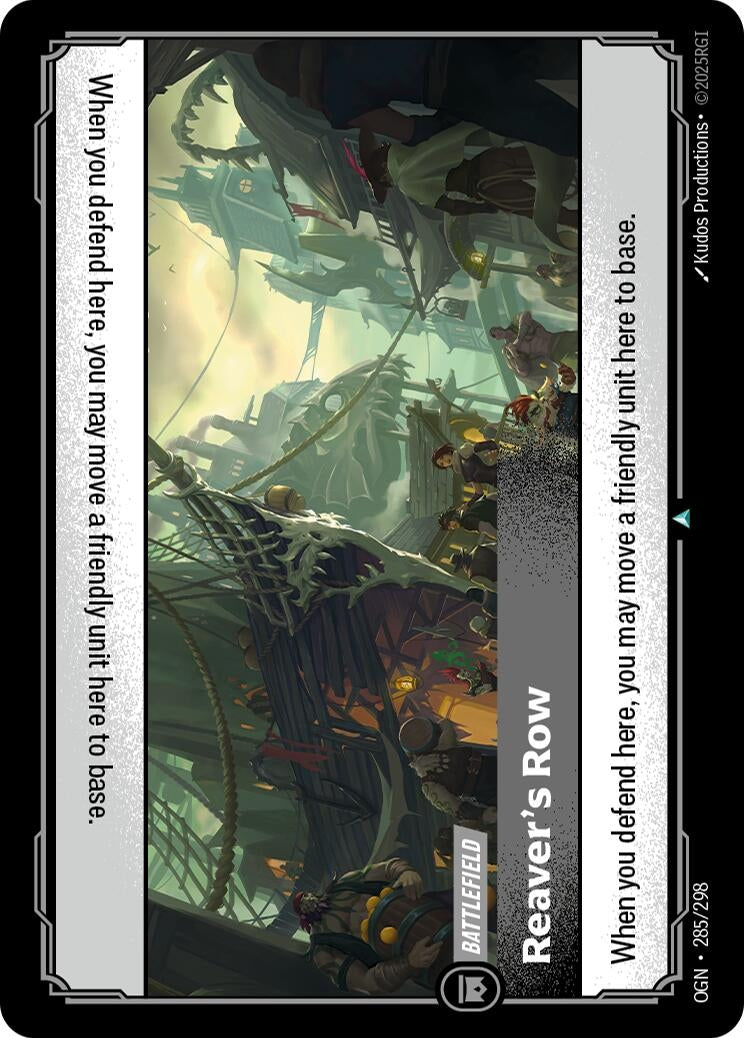 Image for Reaver's Row (285/298) (OGN) - Riftbound: League of Legends Trading Card Game