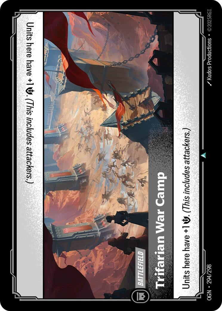 Image for Trifarian War Camp (294/298) (OGN) - Riftbound: League of Legends Trading Card Game