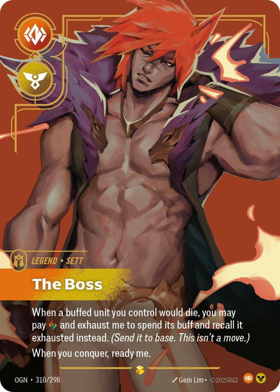 Sett - The Boss (Overnumbered) (310/298) (OGN)