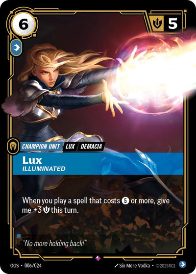 Lux - Illuminated (Origins: Proving Grounds) (006/024)