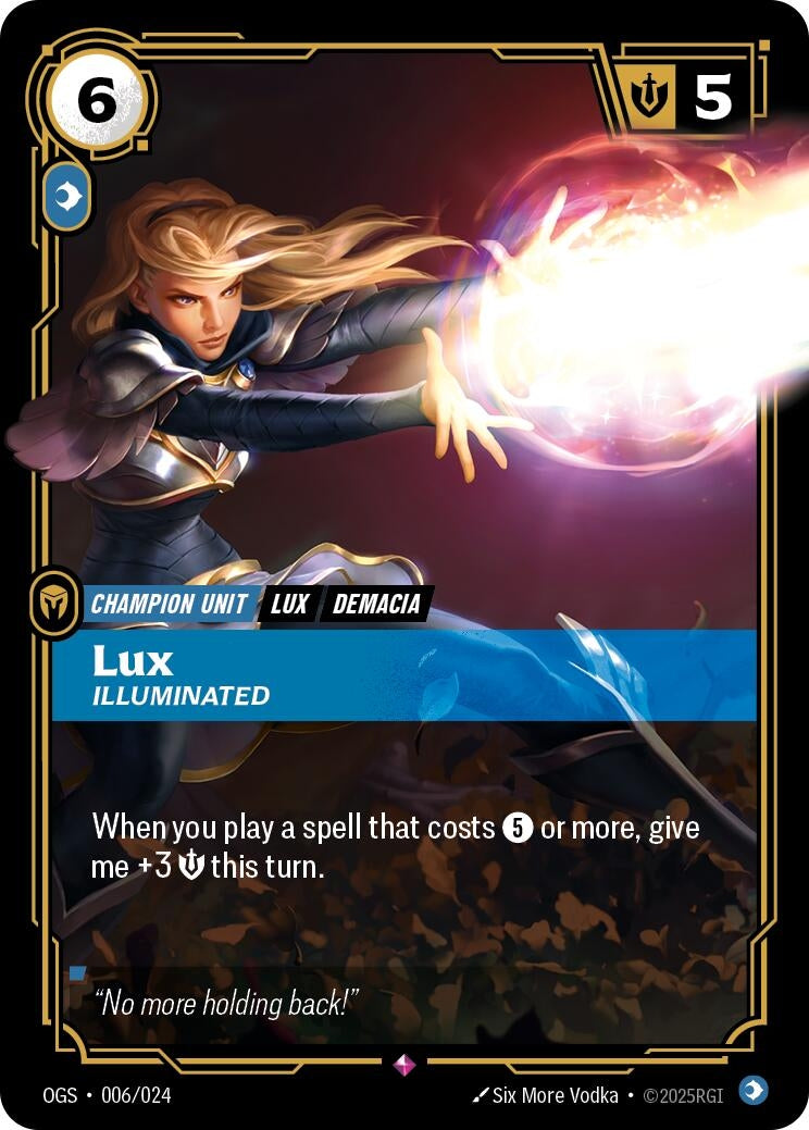 Lux - Illuminated (Origins: Proving Grounds) (006/024)