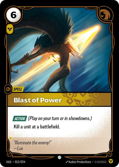 Blast of Power (012/024) (OGS:PG)