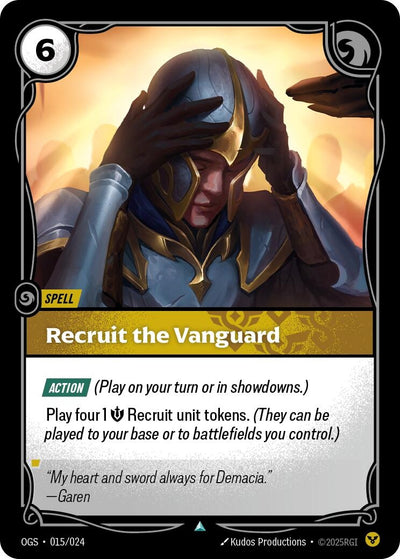 Recruit the Vanguard (015/024) (OGS:PG)