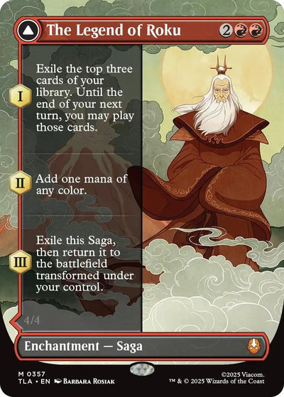The Legend of Roku (Borderless) (Avatar: The Last Airbender) (357)