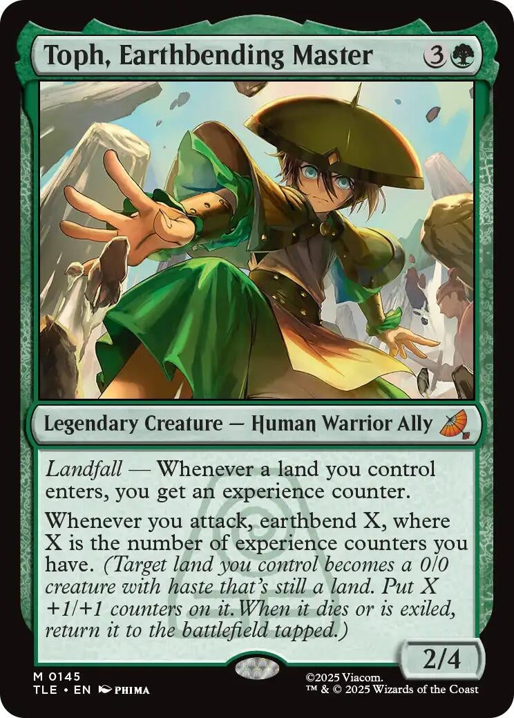 Image for Toph, Earthbending Master (Avatar: The Last Airbender: Eternal-Legal) (145) - Magic: The Gathering