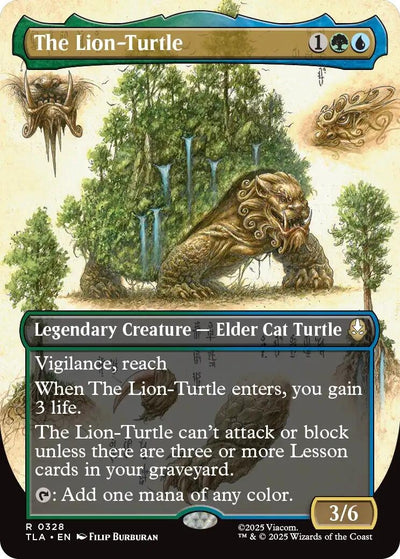The Lion-Turtle (Borderless) (Avatar: The Last Airbender) (328)