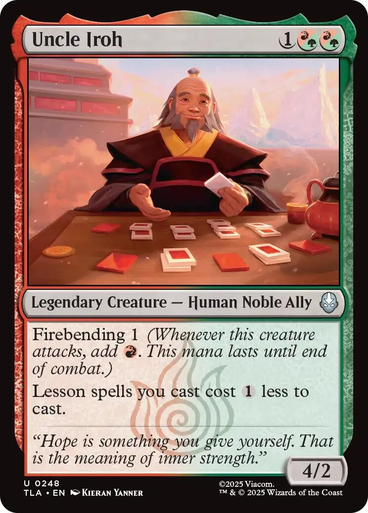 Image for Uncle Iroh (Avatar: The Last Airbender) (248) - Magic: The Gathering