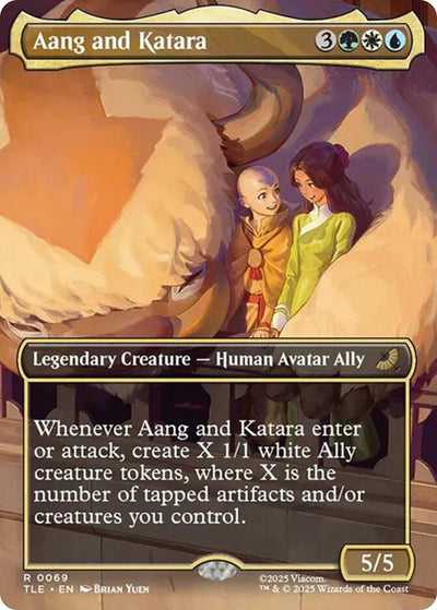 Aang and Katara (Borderless) (Avatar: The Last Airbender: Eternal-Legal) (69)