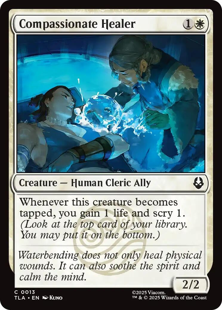 Image for Compassionate Healer (Avatar: The Last Airbender) (13) - Magic: The Gathering
