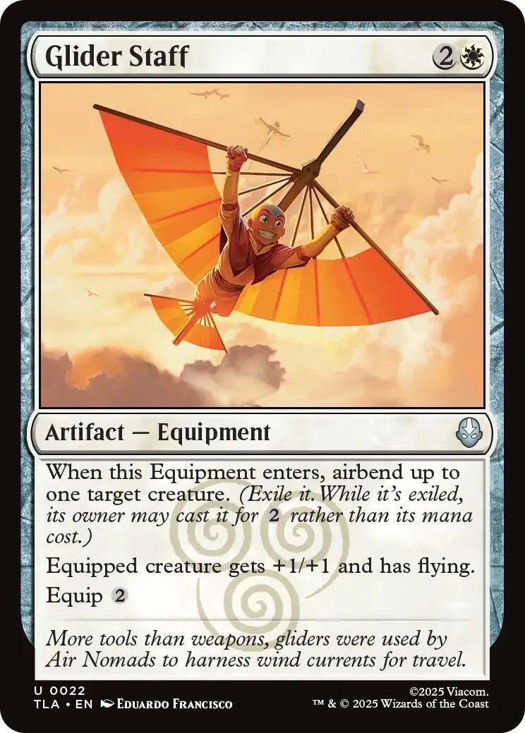 Image for Glider Staff (Avatar: The Last Airbender) (22) - Magic: The Gathering