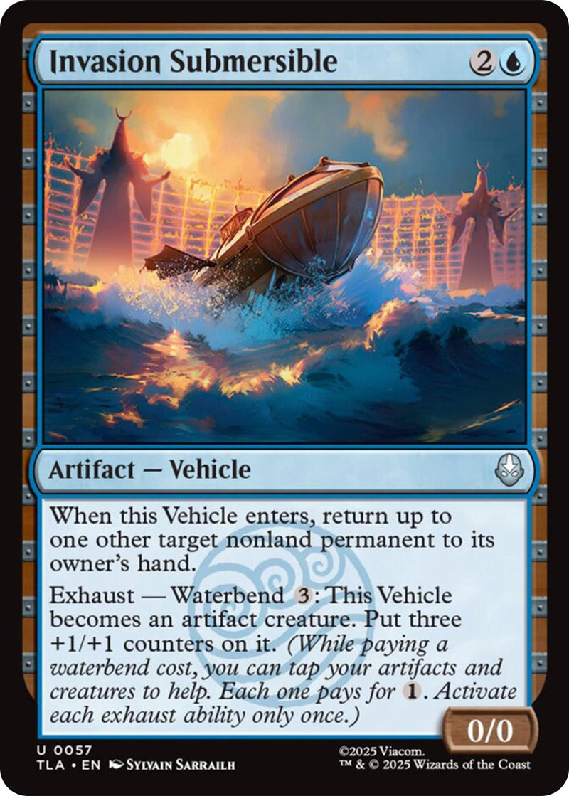 Image for Invasion Submersible (Avatar: The Last Airbender) (57) - Magic: The Gathering