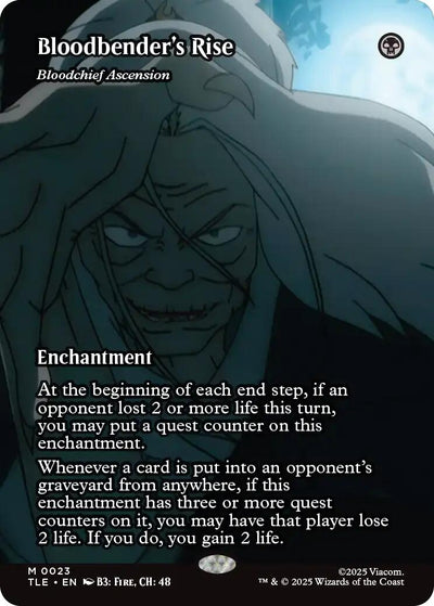 Bloodbender's Rise - Bloodchief Ascension (Borderless) (Avatar: The Last Airbender: Eternal-Legal) (23)