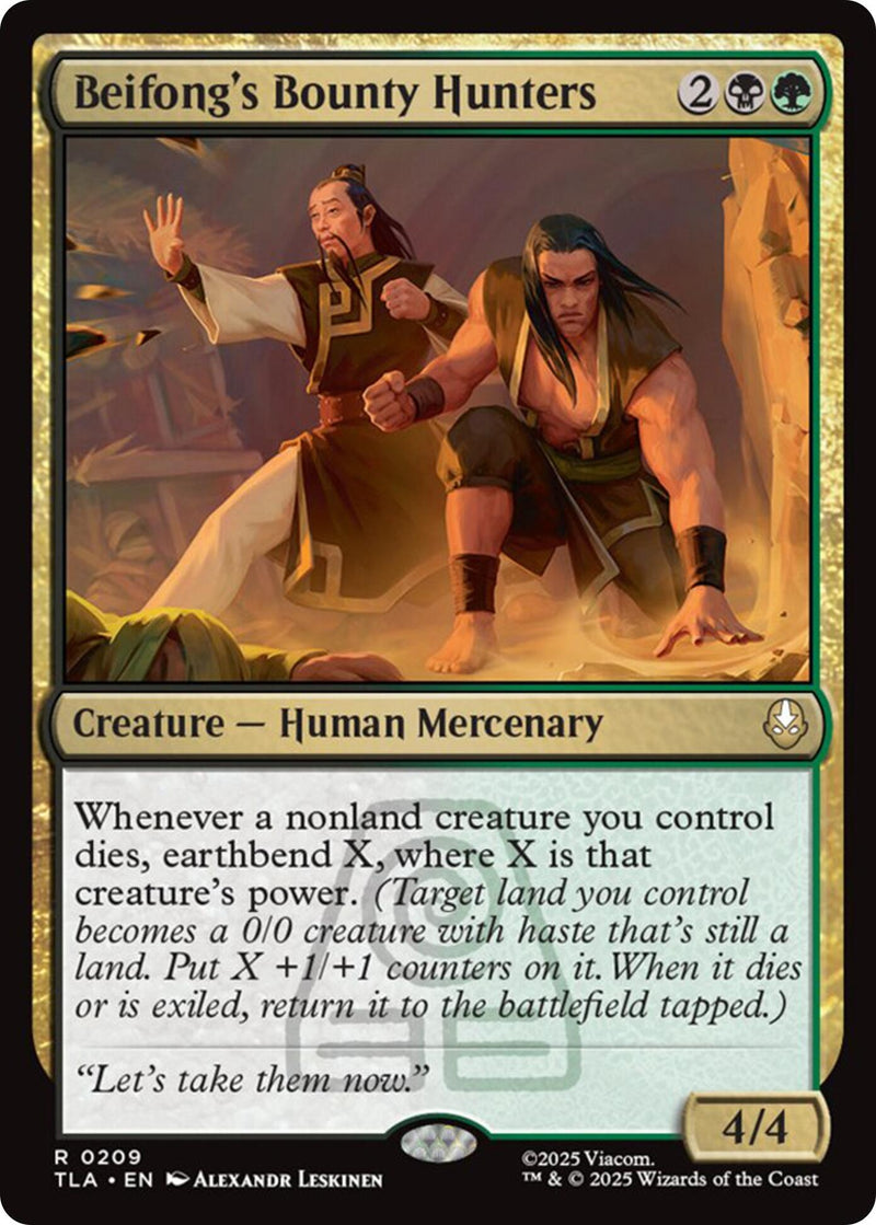 Image for Beifong's Bounty Hunters (Avatar: The Last Airbender) (209) - Magic: The Gathering