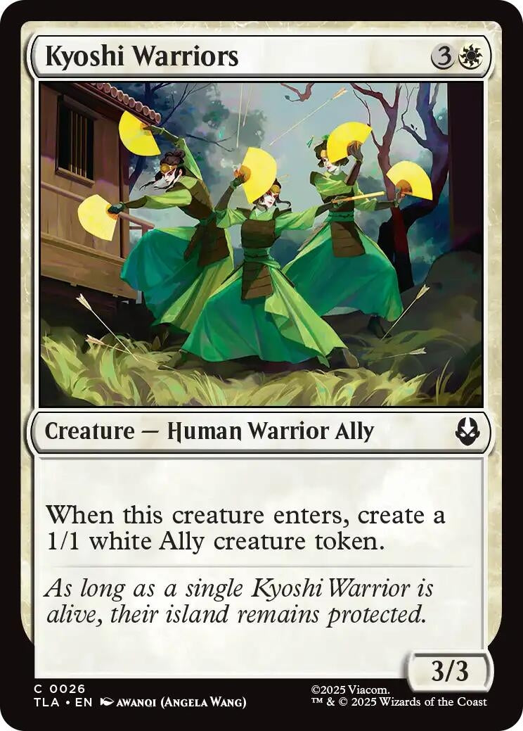 Image for Kyoshi Warriors (Avatar: The Last Airbender) (26) - Magic: The Gathering