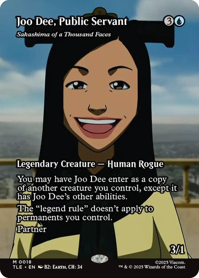 Joo Dee, Public Servant - Sakashima of a Thousand Faces (Borderless) (Avatar: The Last Airbender: Eternal-Legal) (18)