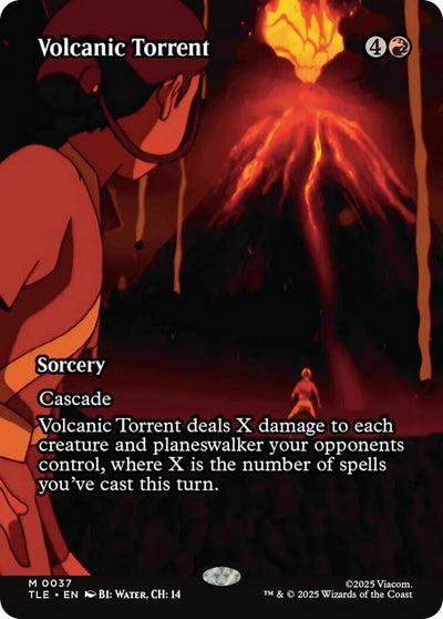 Volcanic Torrent (Borderless) (Avatar: The Last Airbender: Eternal-Legal) (37)