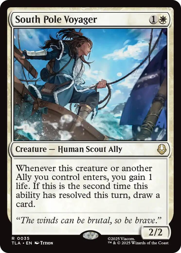 Image for South Pole Voyager (Avatar: The Last Airbender) (35) - Magic: The Gathering