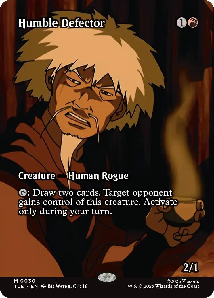 Image for Humble Defector (Borderless) (Avatar: The Last Airbender: Eternal-Legal) (30) - Magic: The Gathering