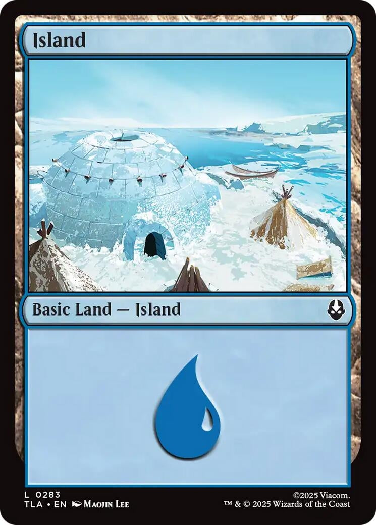 Image for Island (0283) (Avatar: The Last Airbender) (283) - Magic: The Gathering