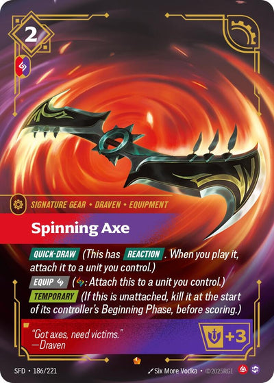 Spinning Axe (Spiritforged) (186/221)