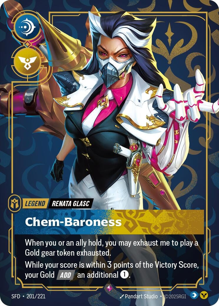 Image for Renata Glasc - Chem-Baroness (Spiritforged) (201/221) - Riftbound: League of Legends Trading Card Game