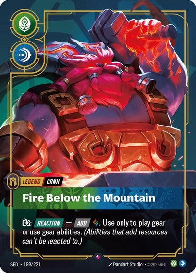Ornn - Fire Below the Mountain (Spiritforged) (189/221)