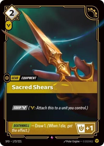 Sacred Shears (Spiritforged) (172/221)