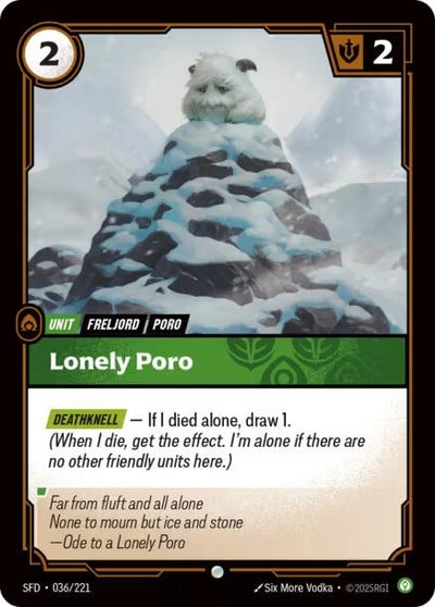 Lonely Poro (Spiritforged) (036/221)