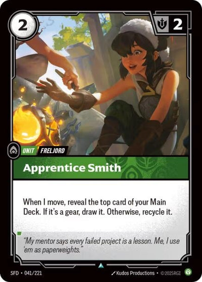 Apprentice Smith (Spiritforged) (041/221)