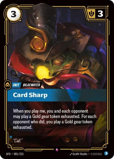 Card Sharp (Spiritforged) (081/221)