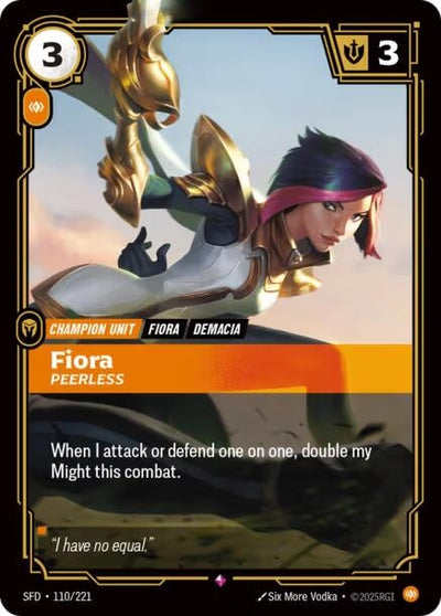 Fiora - Peerless (Spiritforged) (110/221)
