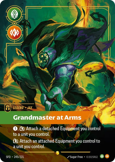 Jax - Grandmaster At Arms (Overnumbered) (Spiritforged) (245/221)