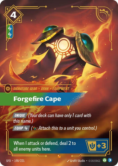 Forgefire Cape (Spiritforged) (190/221)