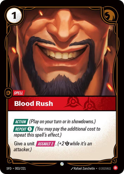 Blood Rush (Spiritforged) (003/221)