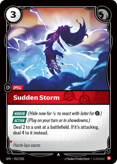 Sudden Storm (Spiritforged) (017/221)