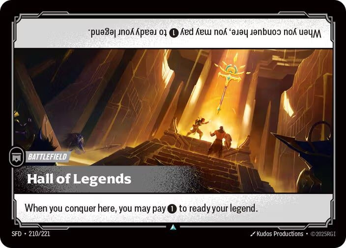 Image for Hall of Legends (Spiritforged) (210/221) - Riftbound: League of Legends Trading Card Game