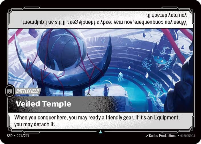 Image for Veiled Temple (Spiritforged) (221/221) - Riftbound: League of Legends Trading Card Game