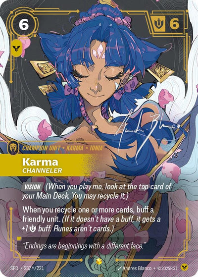 Karma - Channeler (Signature) (Spiritforged) (237*/221)