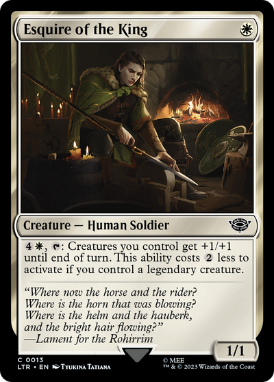 Esquire of the King (13) (LTR)
