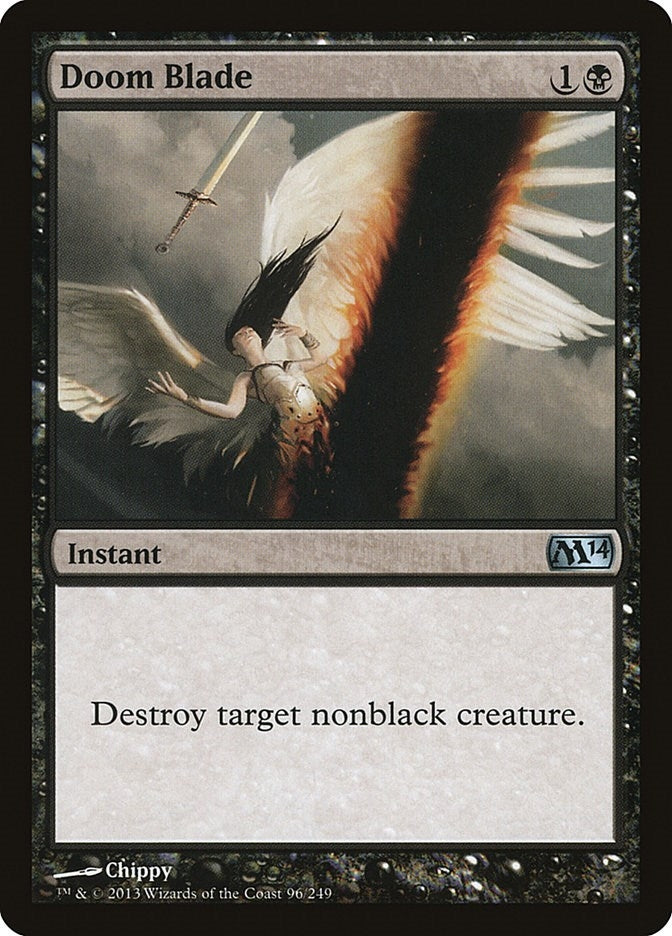 Image for Doom Blade (96) (M14) - Magic: The Gathering